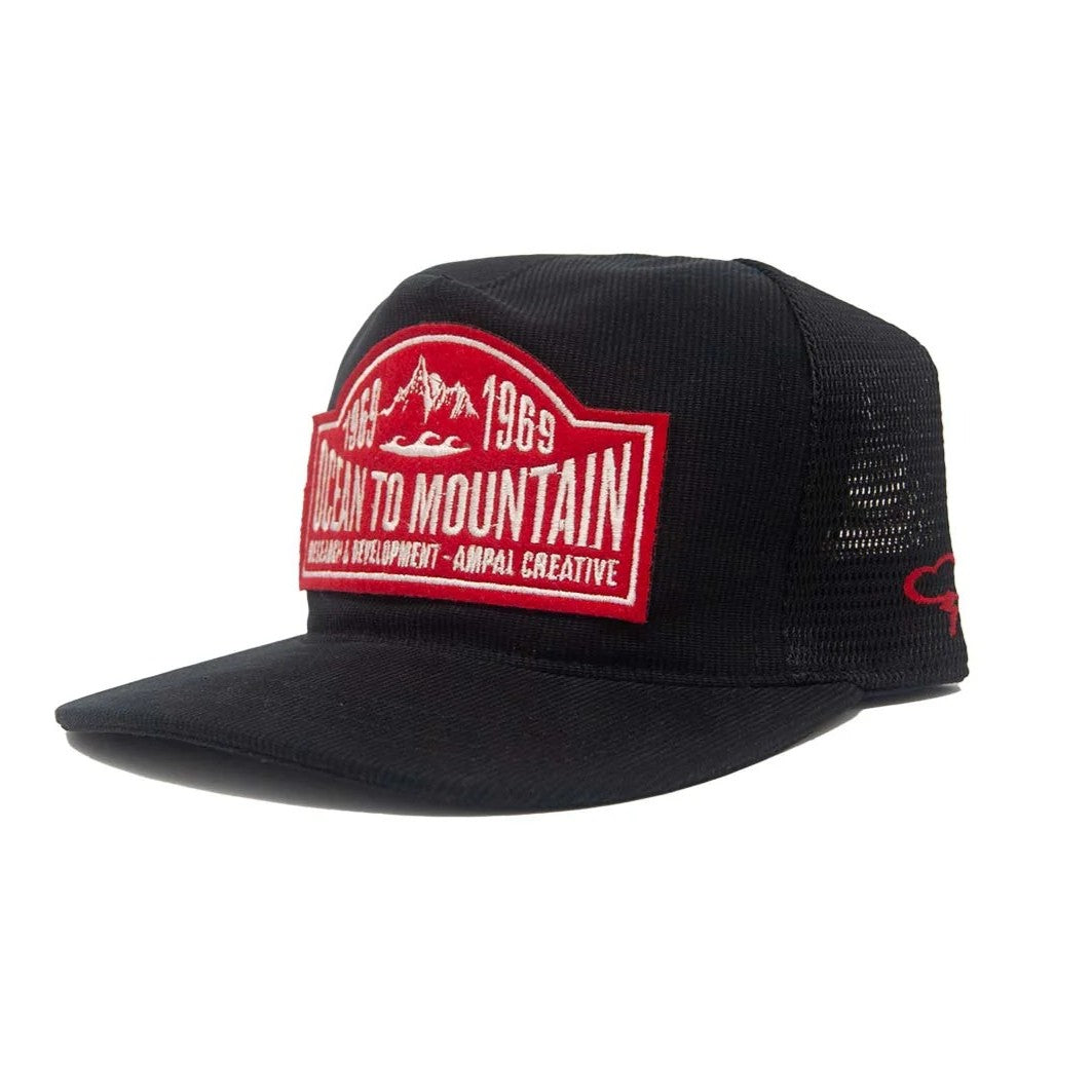 RALLYE TRUCKER Snapback - BLACK