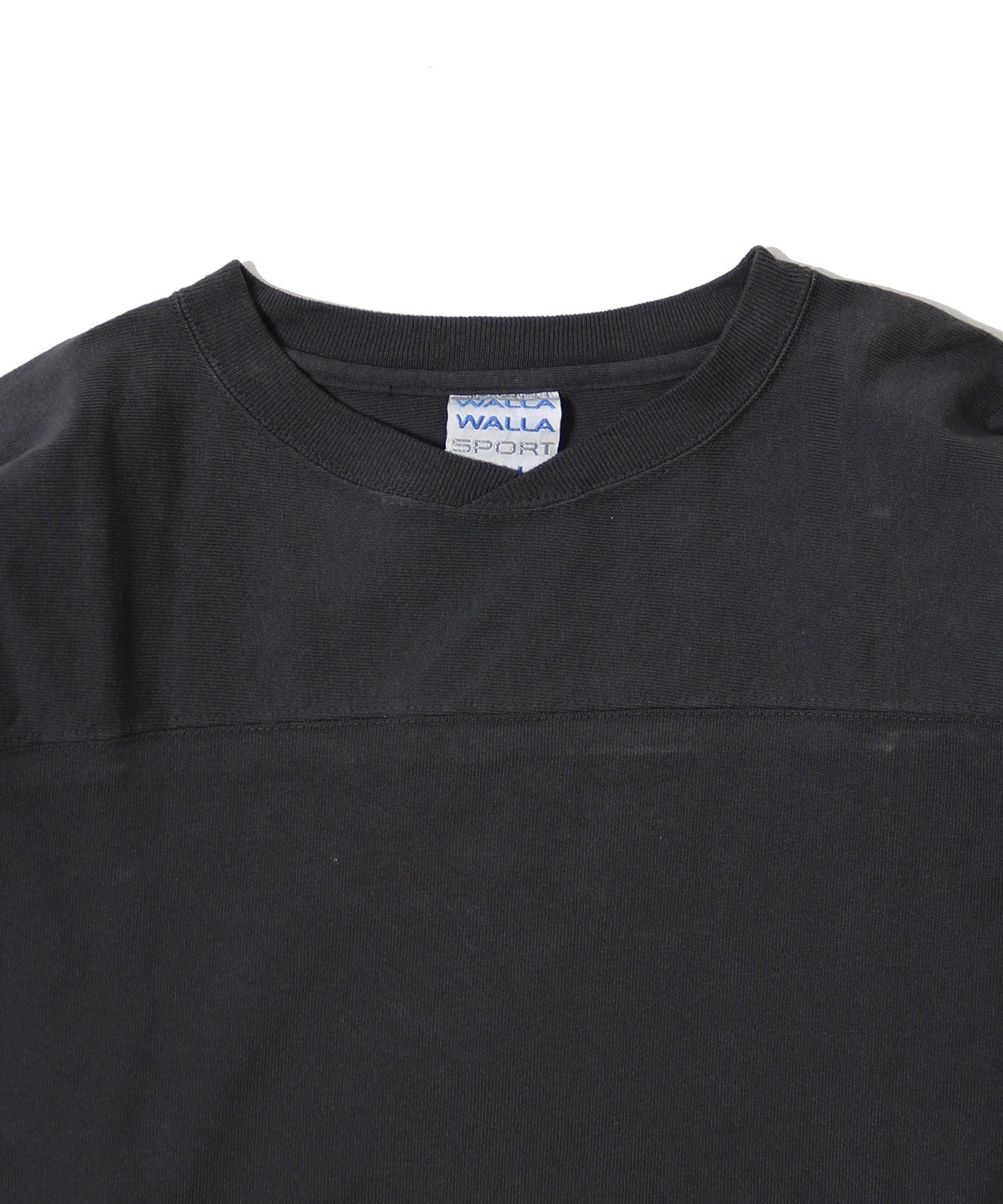 9oZ 3/4 FOOTBALL TEE - USED BLACK