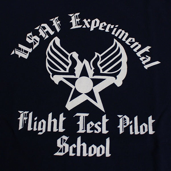 BR79621 T-SHIRT "USAF TEST PILOT SCHOOL" - BLACK
