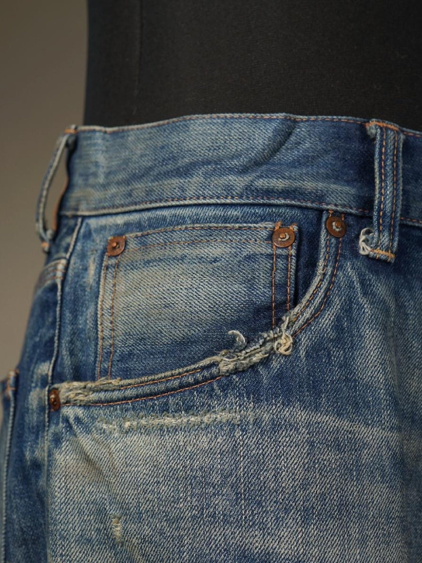 GLADDEN - DENIM "TYPE-1 B" - INDIGO VINTAGE FINISH