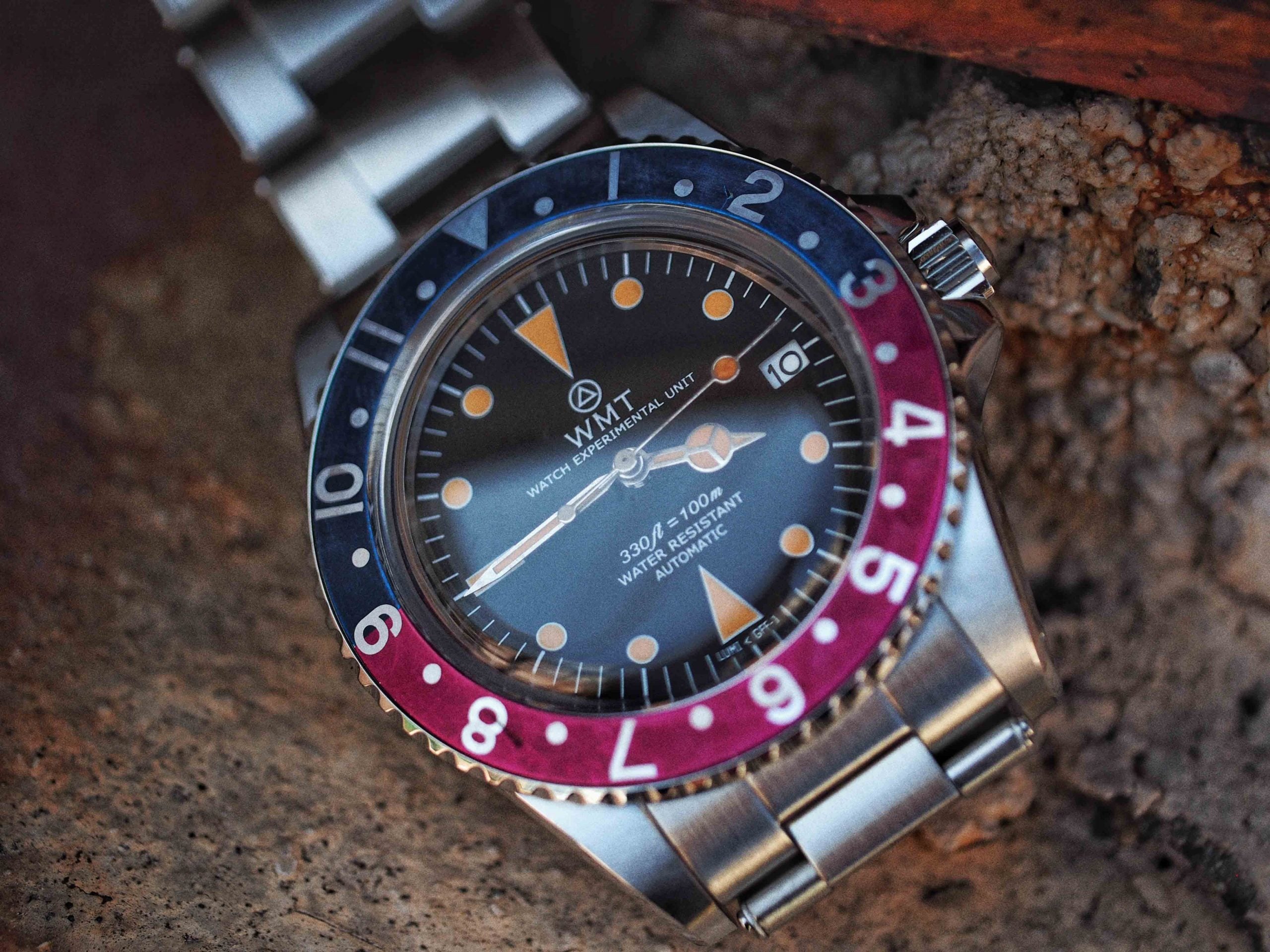 SANFORD - PUMPKIN FUCHSIA BEZEL AGED EDITION