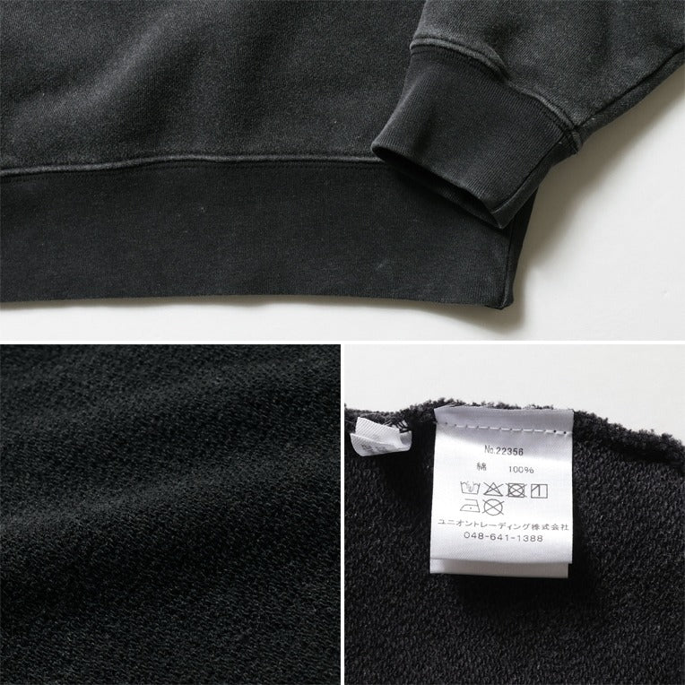22356 POWDER FROST MILITARY SWEAT (WING) - BLACK