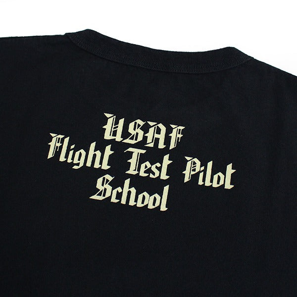 BR79621 T-SHIRT "USAF TEST PILOT SCHOOL" - BLACK