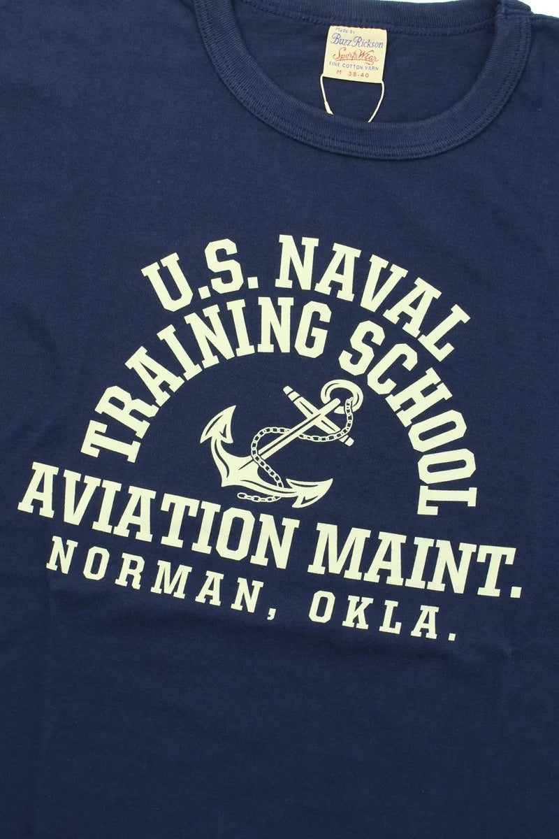 BR79573 GOVERNMENT ISSUE T-SHIRT U.S. NAVAL TRAINING SCHOOL - NAVY