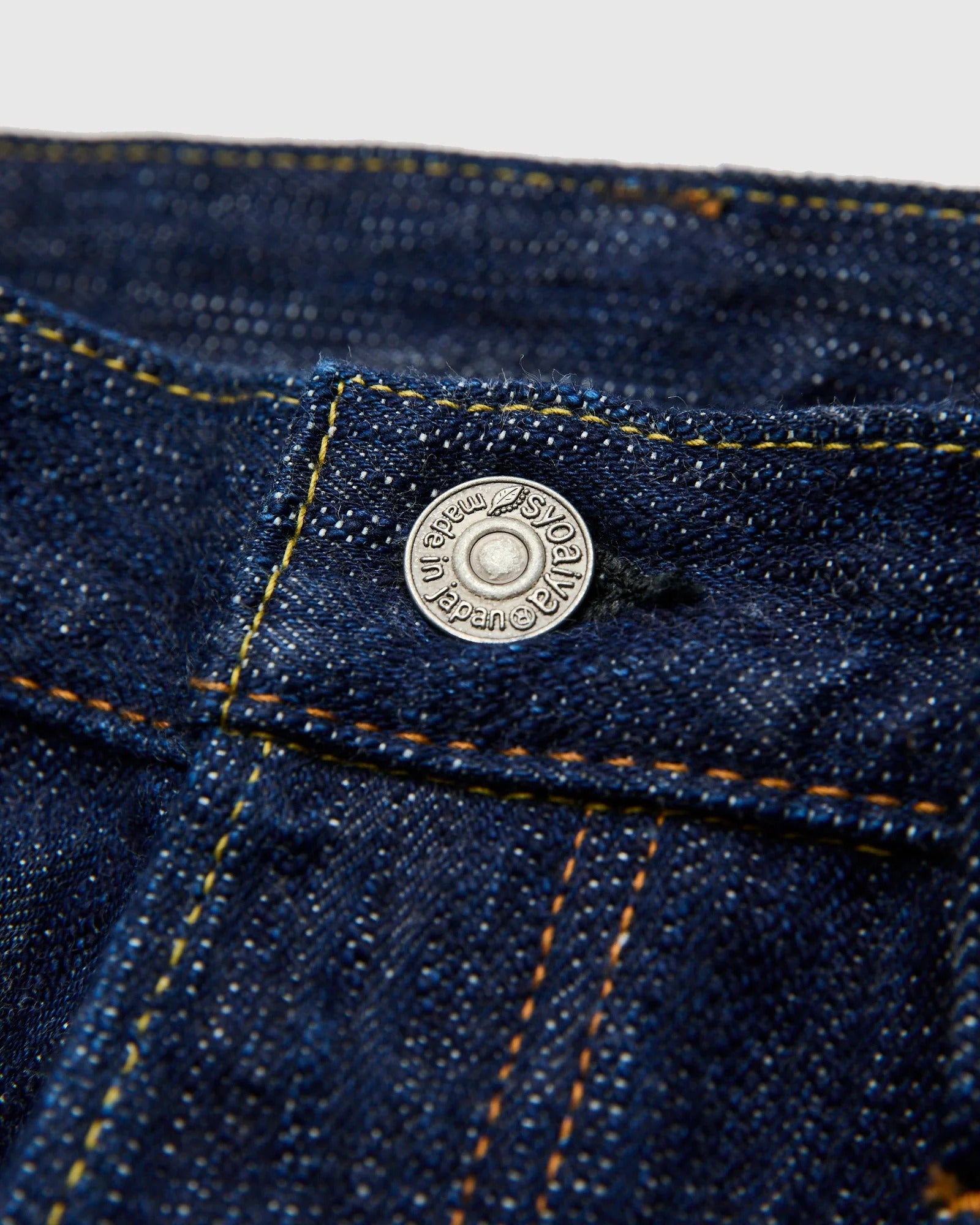 KS-15oz-005 "Kasuri" 15oz Slim Straight - Kasuri Indigo