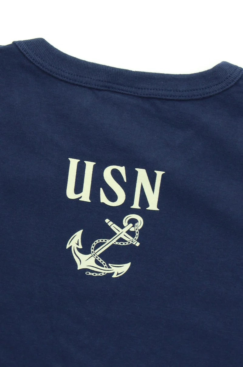BR79573 GOVERNMENT ISSUE T-SHIRT U.S. NAVAL TRAINING SCHOOL - NAVY