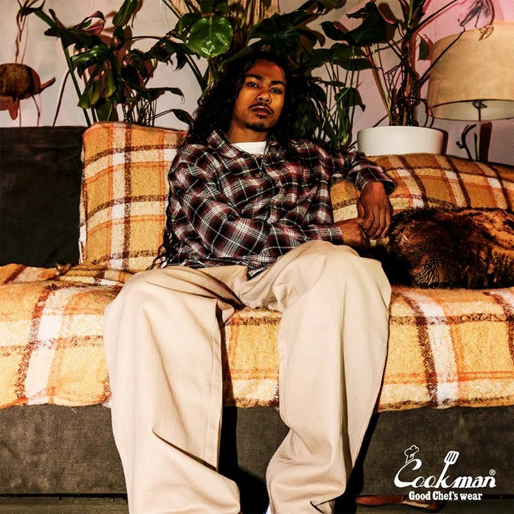 CHEF PANTS HERRINGBONE - PEANUTS