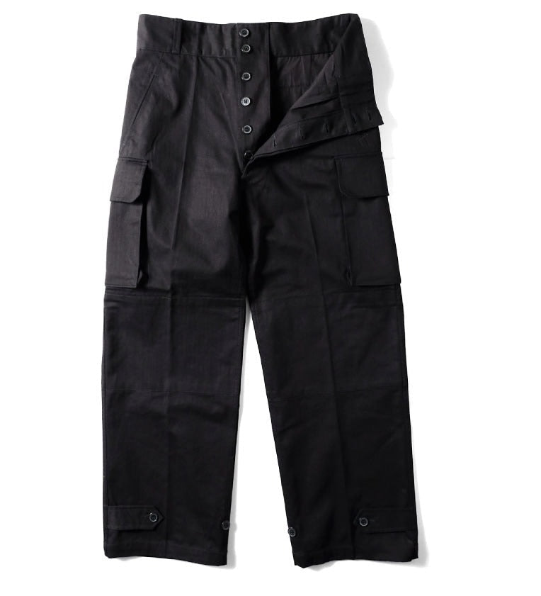 1985 FRENCH MILITARY M-47 PANTS - BLACK