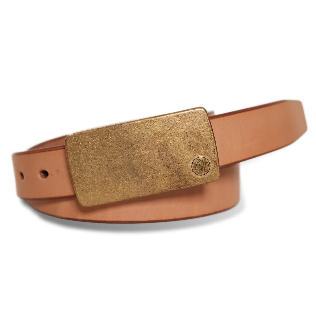 BE302 LEATHER BELT - TAN