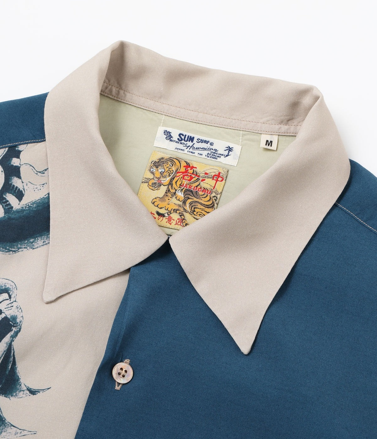 SS39534 SUN SURF × Ito Jakuchu SPECIAL EDITION “YOKAI” - NAVY