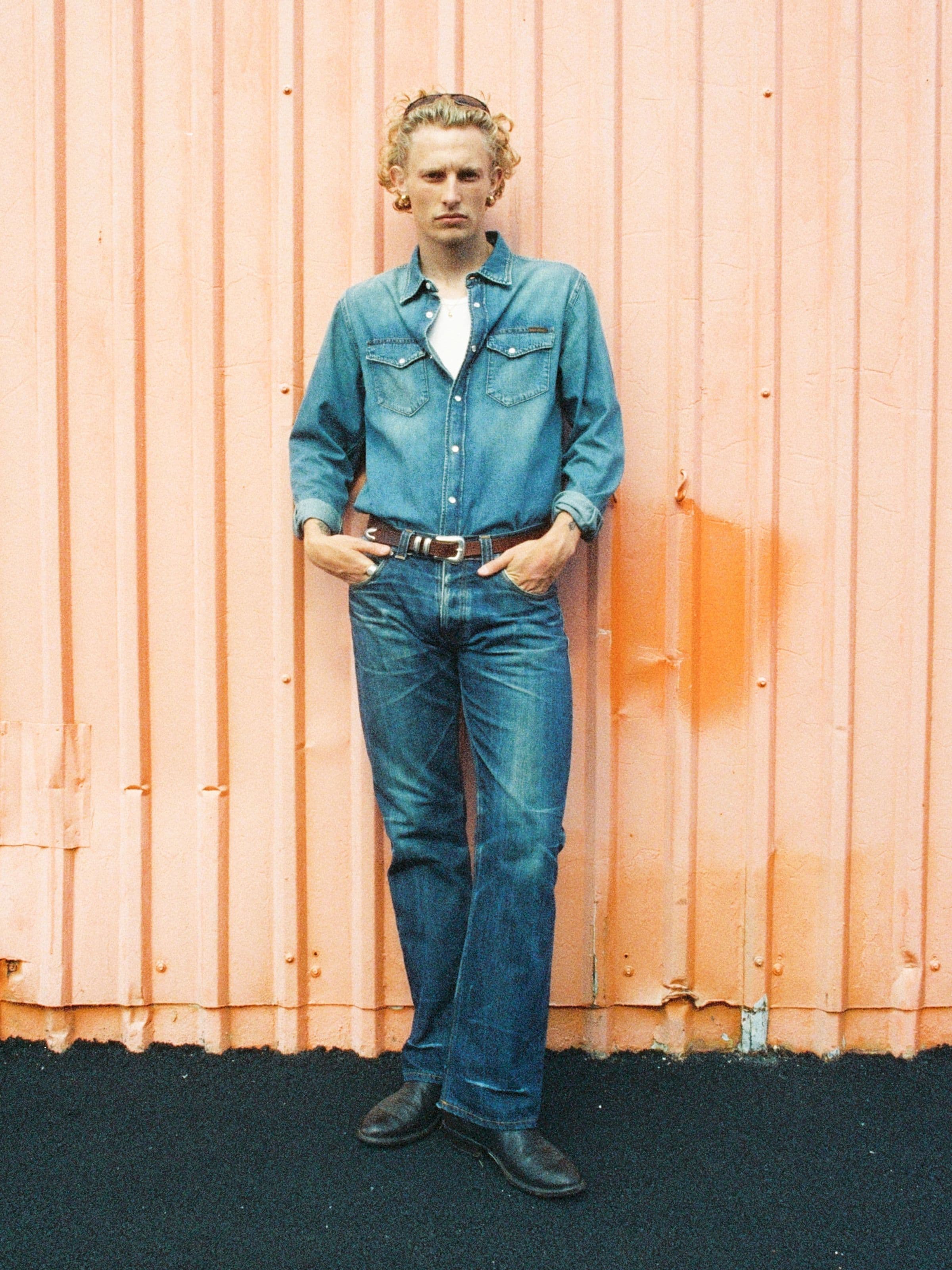 Gunnar Denim Shirt - Dirt Wash