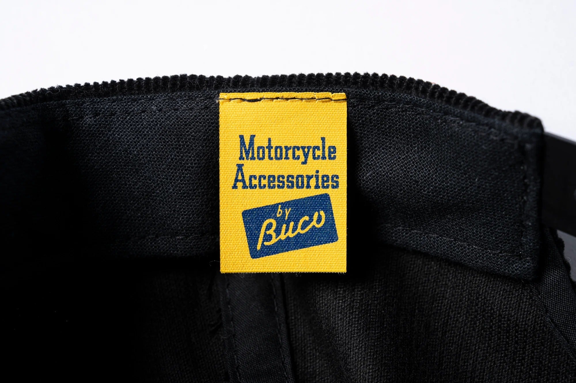 BA25106 FIVE PANEL CORDUROY CAP / LOOK AT HOW BUCO DID IT! - BLACK