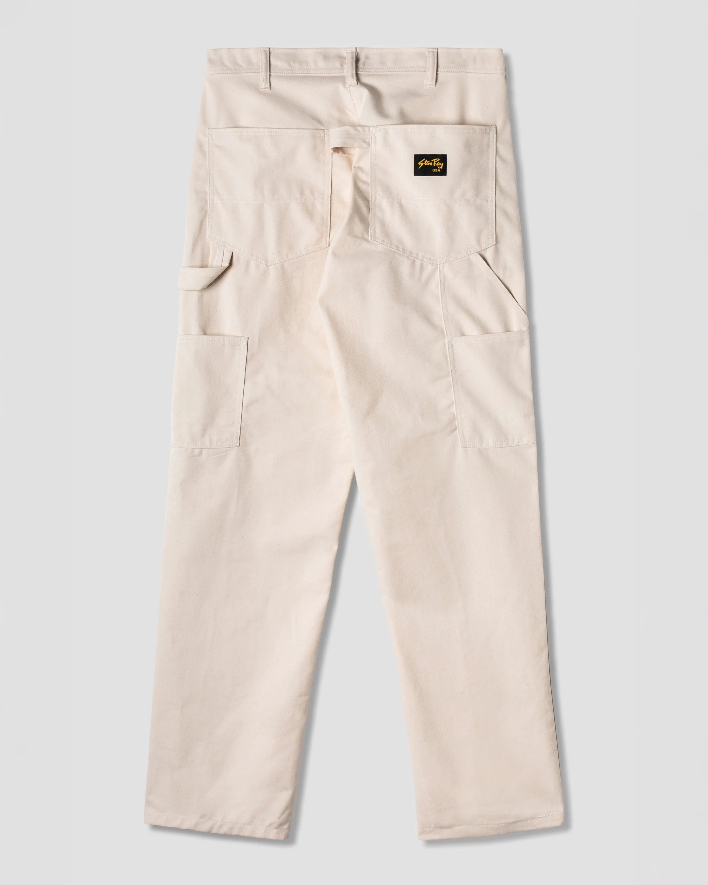 0154 DOUBLE KNEE PAINTER PANT - NATURAL DRILL