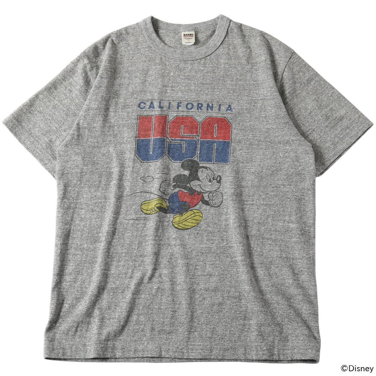 BR-25178 (Mickey Mouse) STANDARD TSURIAMI Crew Neck Print T-Shirt (Spe