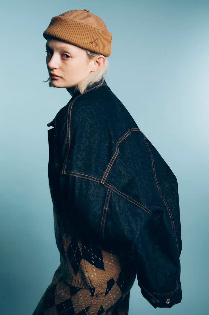 WATCH CAP HAT - CAPPUCCINO