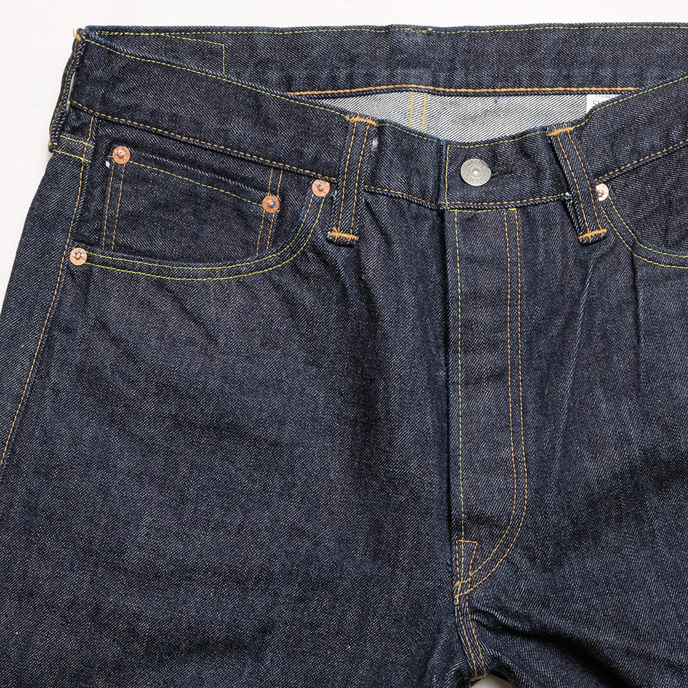 SC42021A SUGAR CANE 14.25OZ.2021 MODEL (SLIM FIT) ONE WASH - INDIGO