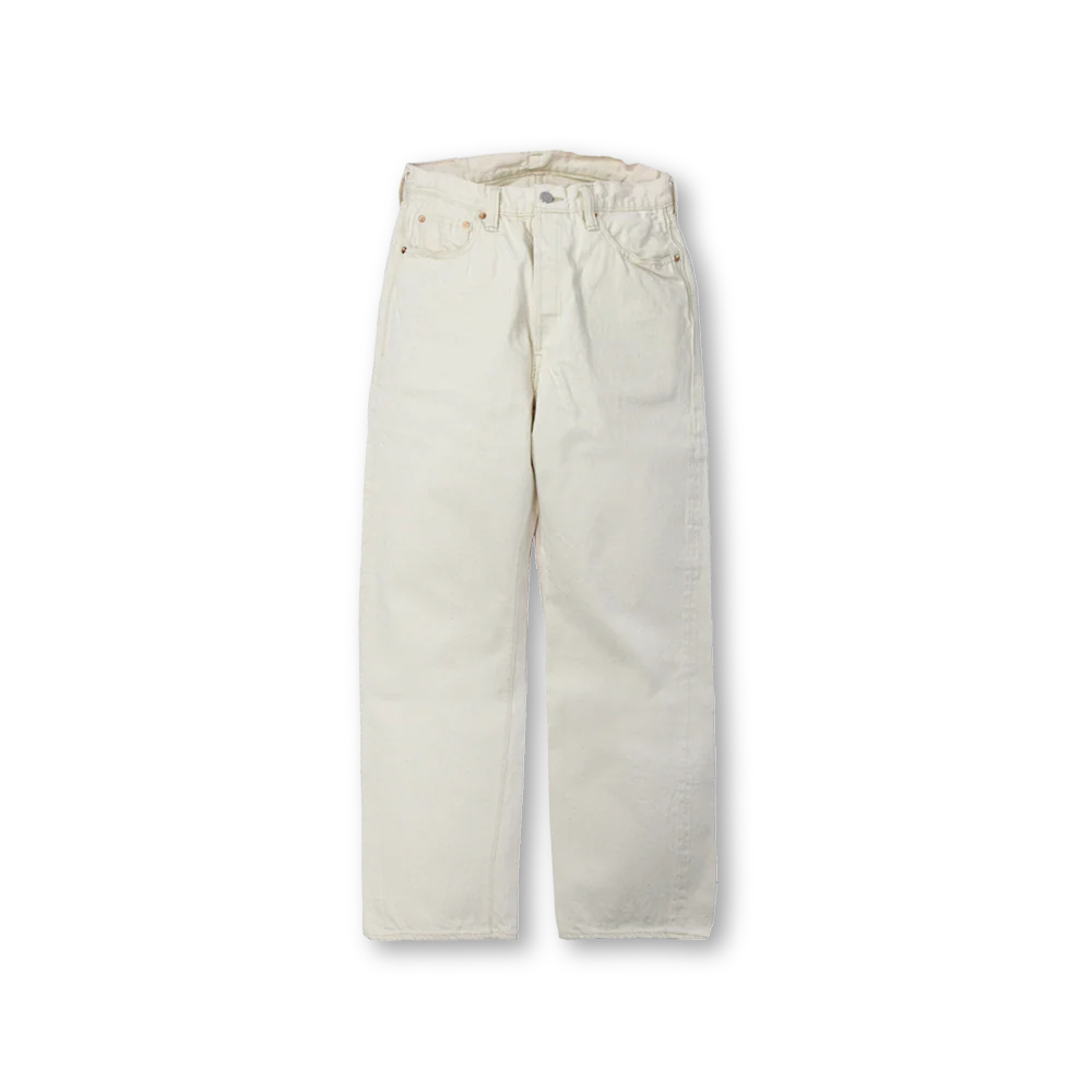 0105EC Wide Ecru Denim - ECRU