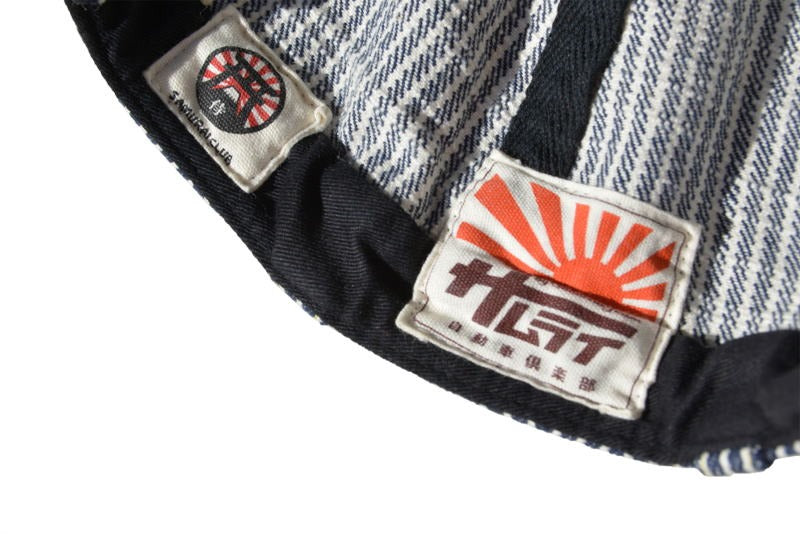 SJ201WC-410DBN-HC hickory denim work cap - HICKORY