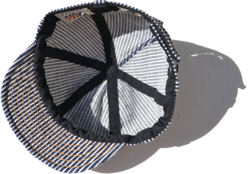 SJ201WC-410DBN-HC hickory denim work cap - HICKORY