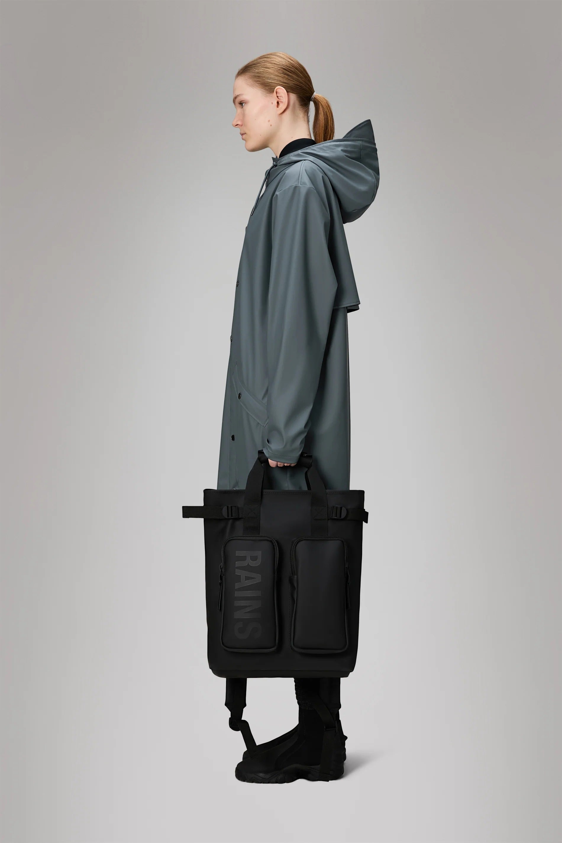 Texel Tote Backpack - BLACK