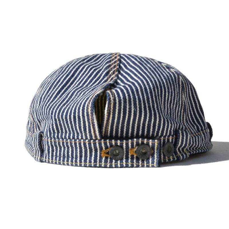 SJ201WC-410DBN-HC hickory denim work cap - HICKORY