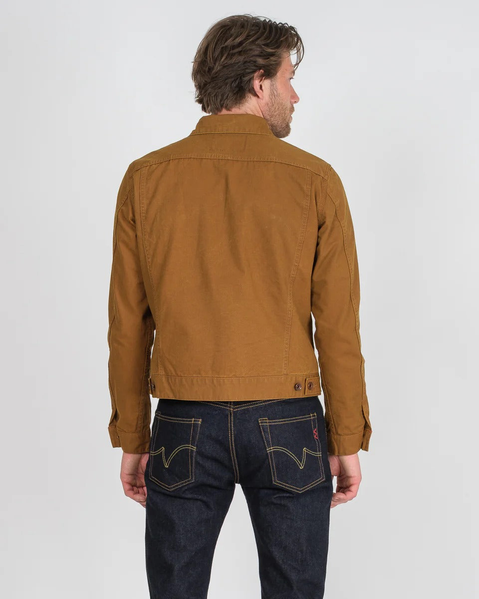 IHJ-147 9oz Canvas Type III Jacket - BROWN