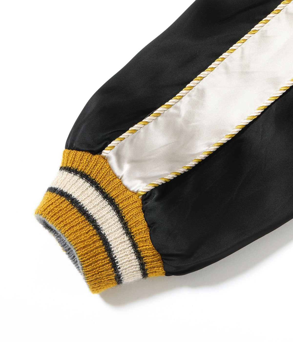 TT15808-190 Acetate Souvenir Jacket TOYO ENTERPRISE 60th Anniversary Special Edition “BLACK SNAKE” × “RED SNAKE” - BLACK/RED