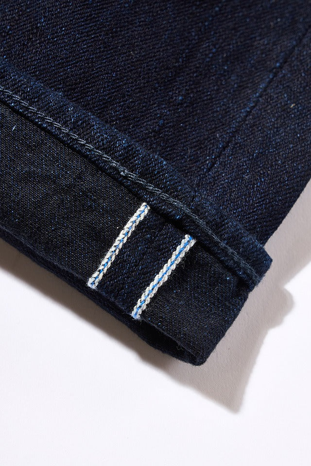 XX-013-IDBK 14oz Slim Tapered - INDIGO X BLACK