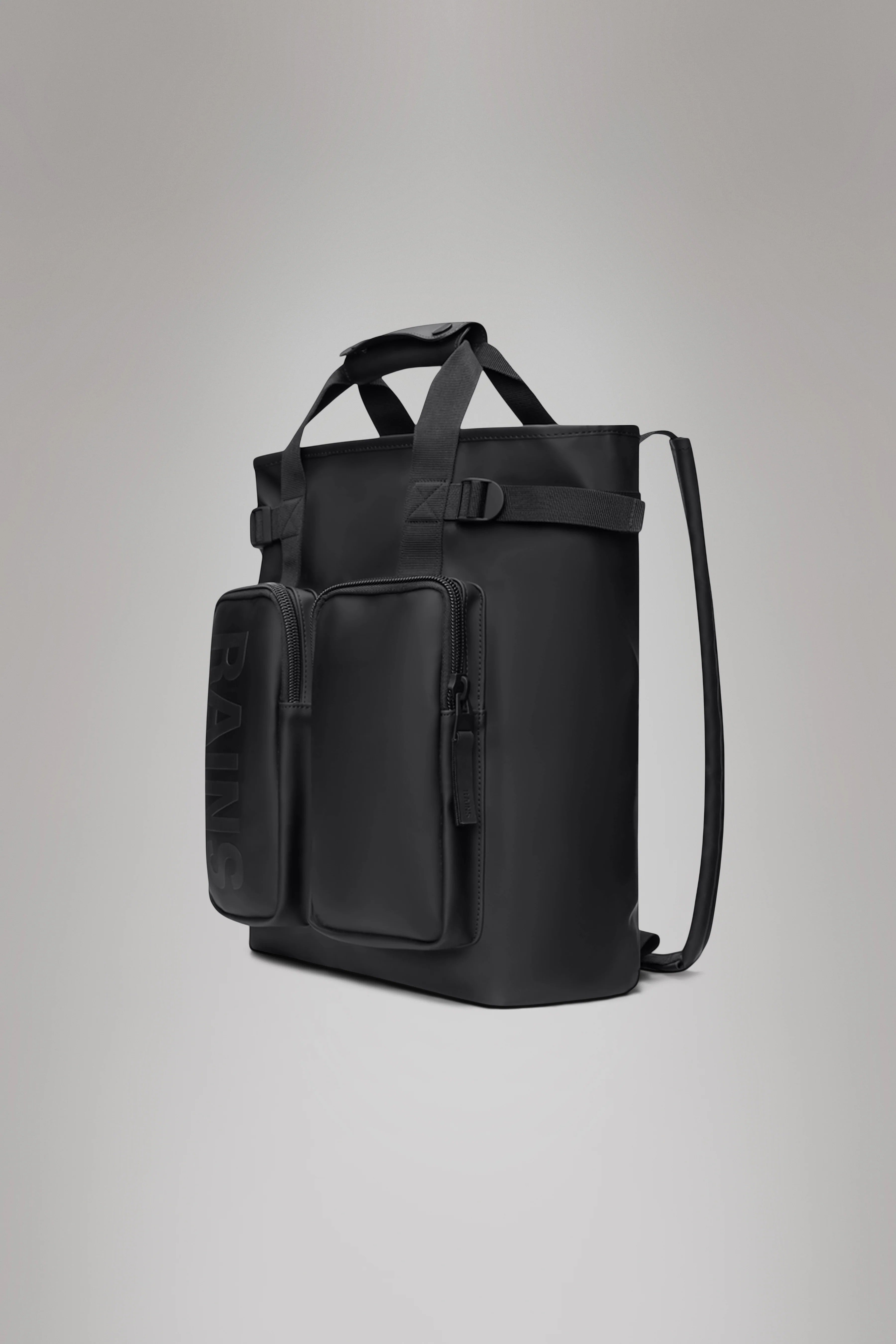 Texel Tote Backpack - BLACK
