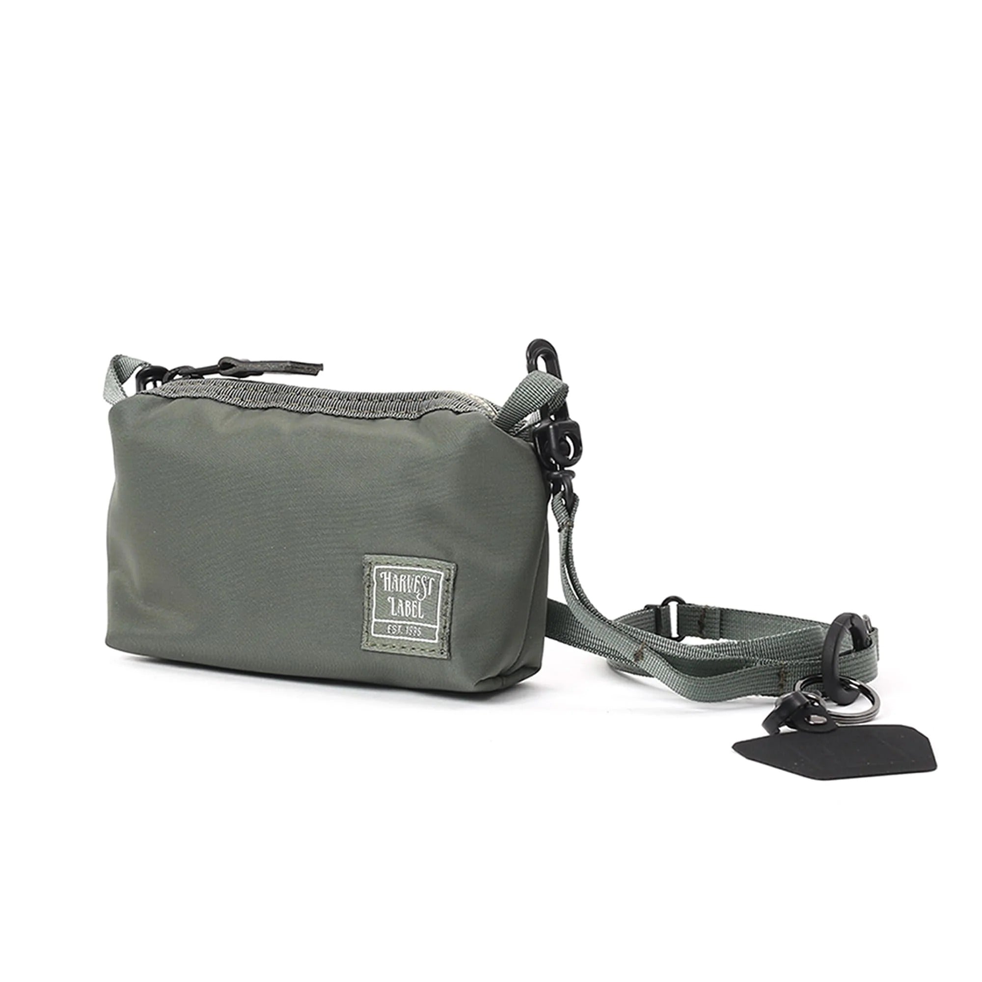 HSP-0177 FLYER'S SUPPLY 2way shoulder pouch (L) - SAGE GREEN