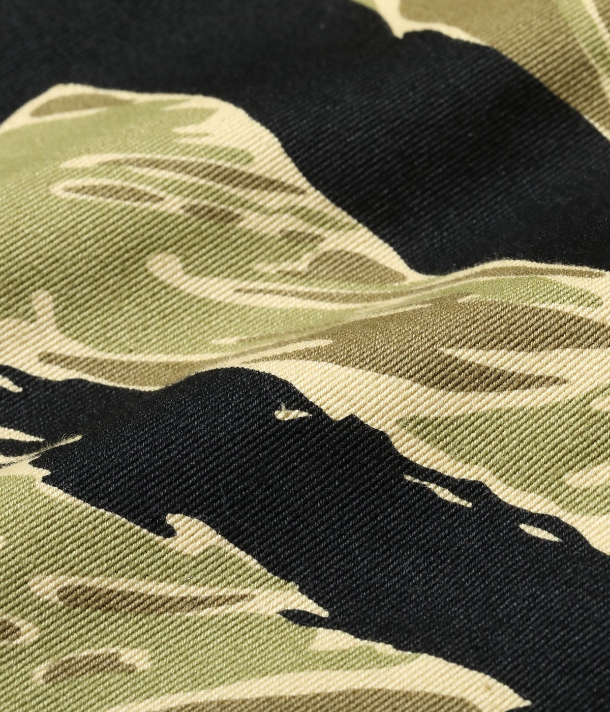 BR15587 GOLD TIGER PATTERN JACKET - BLACK