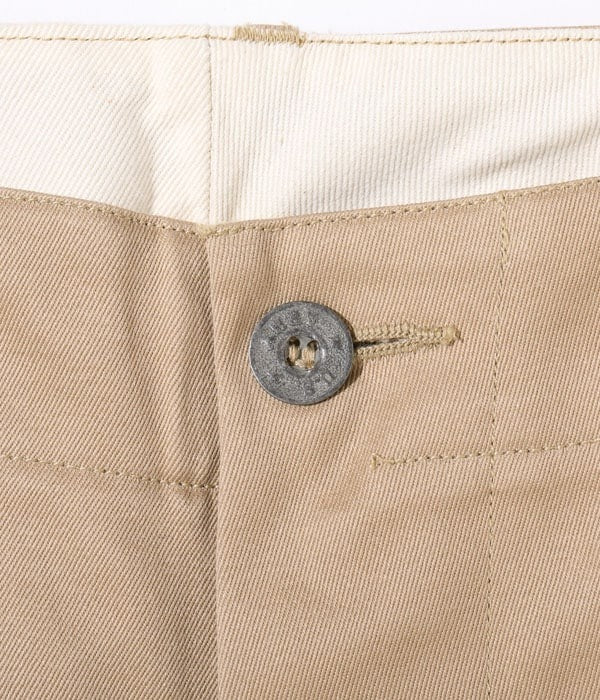 M43036 / EARLY MILITARY CHINOS 1942 MODEL (ONE WASH) - BEIGE