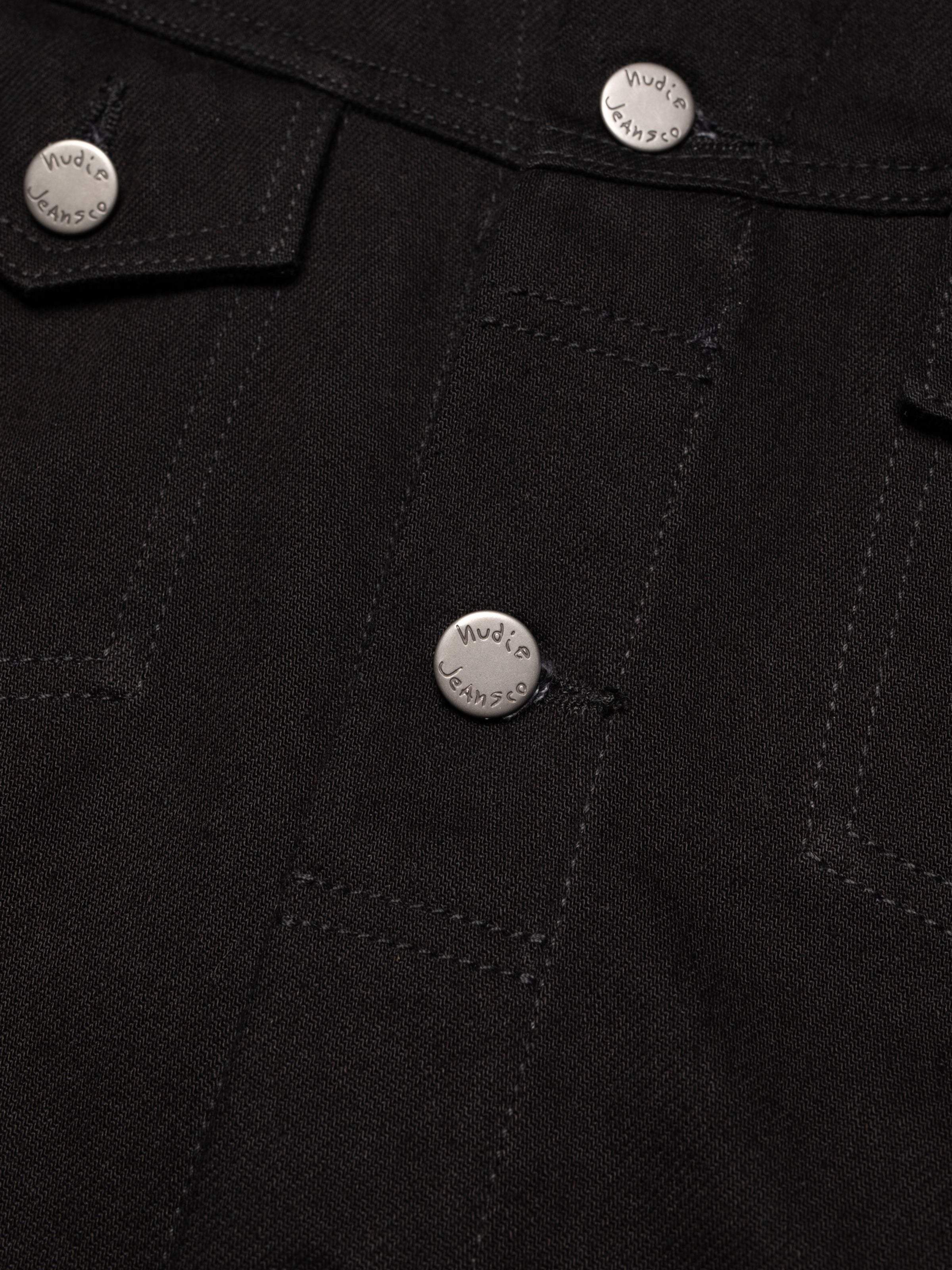 Conny Denim Jkt Dry Black Tar - Black