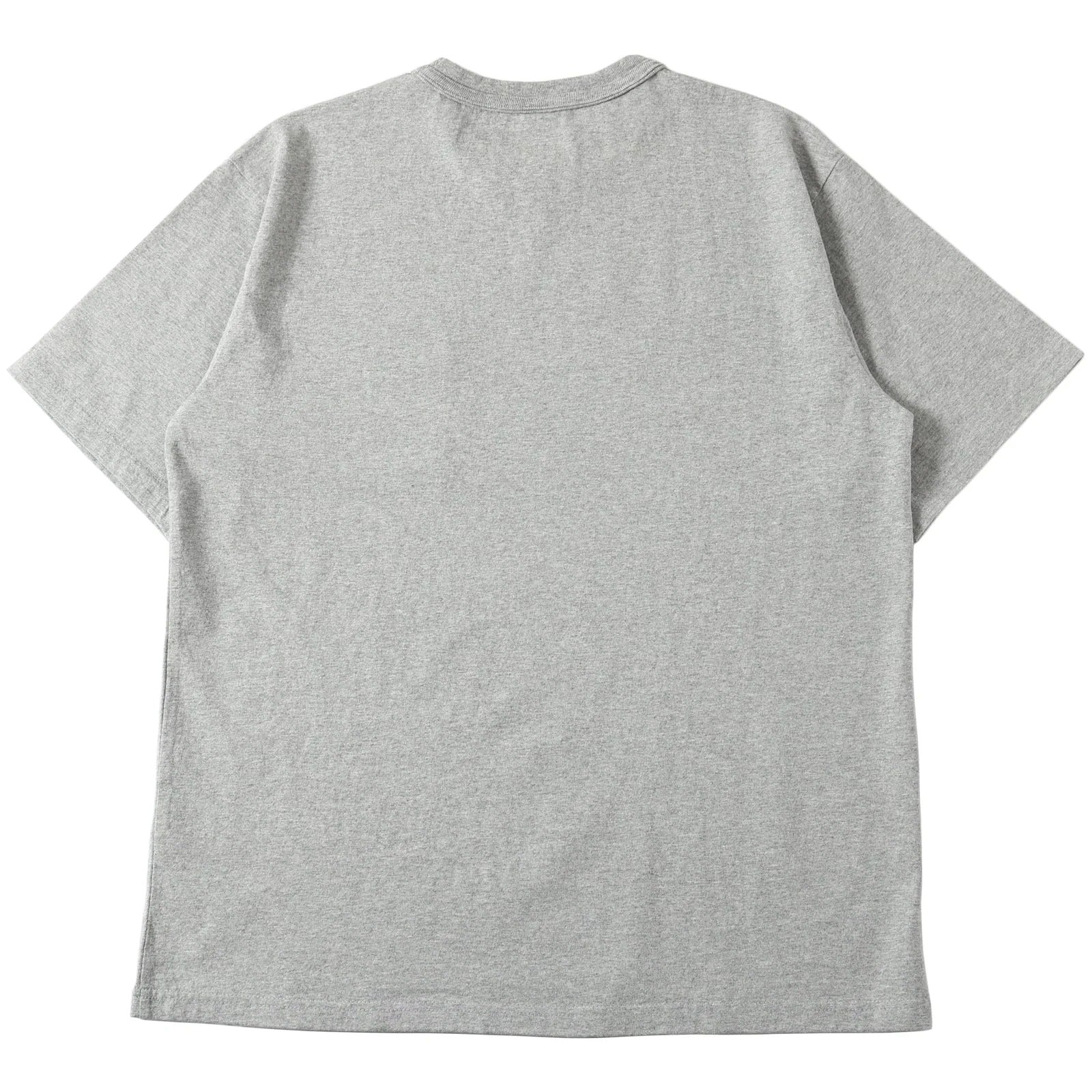 BR-25148 STANDARD 18/-OE Tough neck S/S Print T-shirt (BE TOUGH) - GRAY