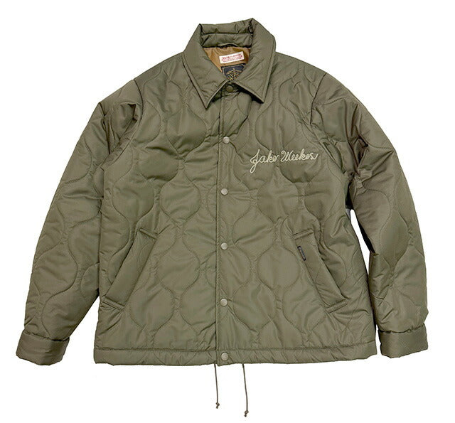 GS2529973 VMC QUILTED COACH JACKET - KHAKI