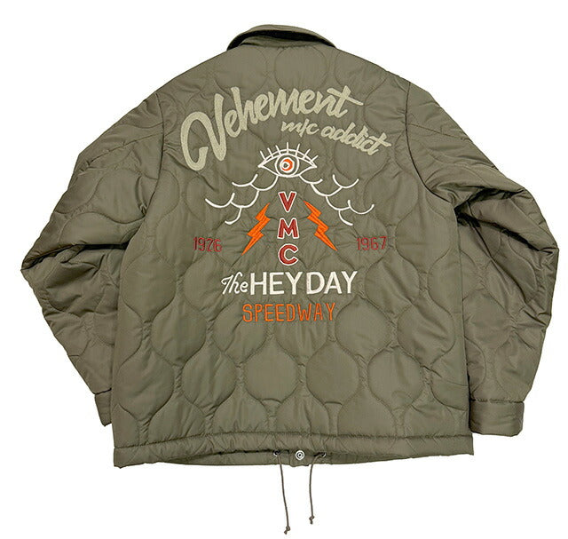 GS2529973 VMC QUILTED COACH JACKET - KHAKI