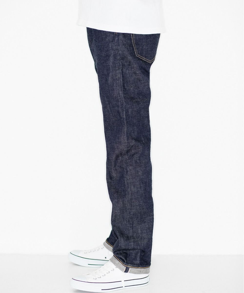 J401 14.8oz US Cotton Classic Straight Selvedge Jeans - INDIGO