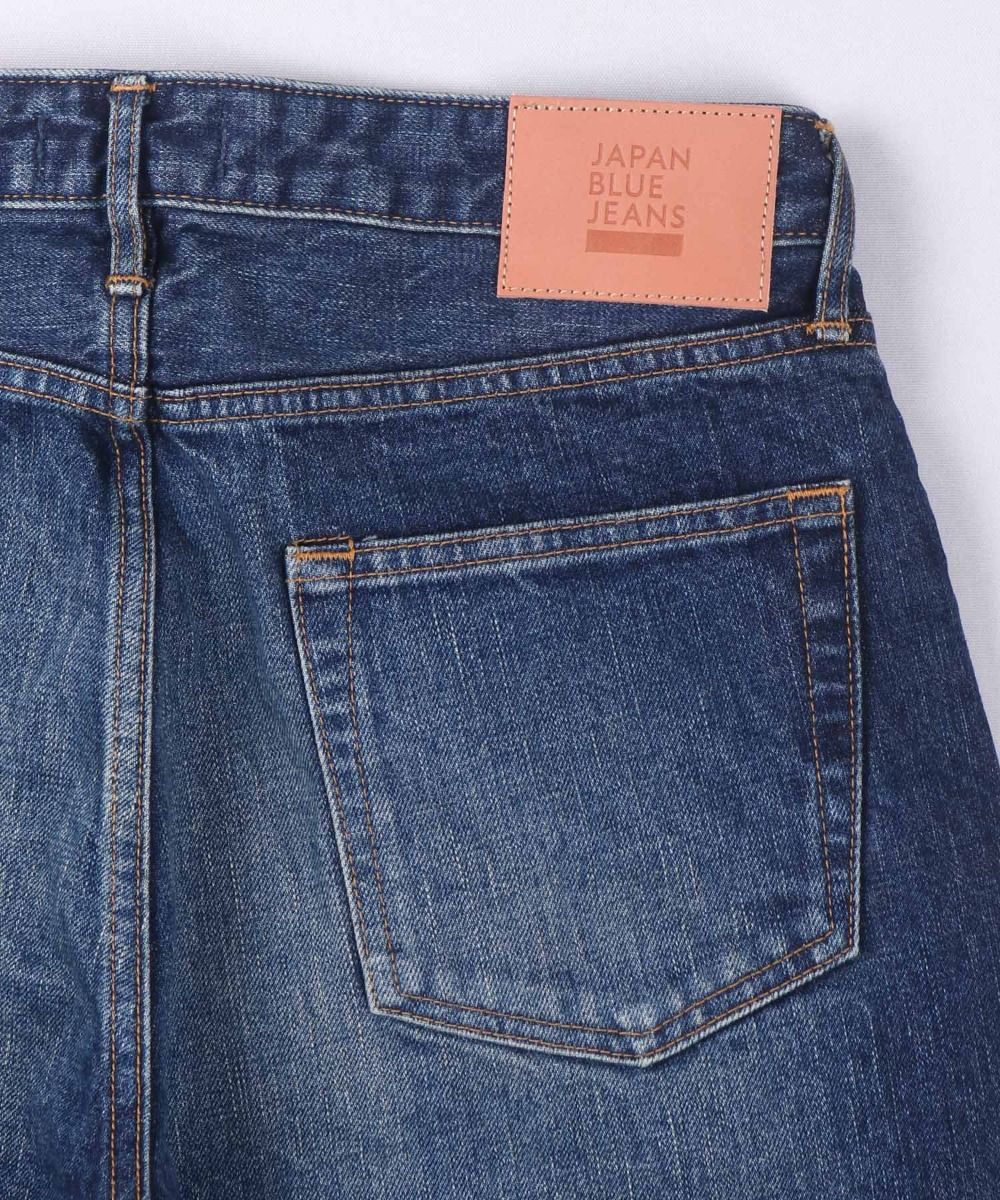 J401(D01) 14.8oz US Cotton Selvedge Jeans (Aging Wash) - Dark Indigo