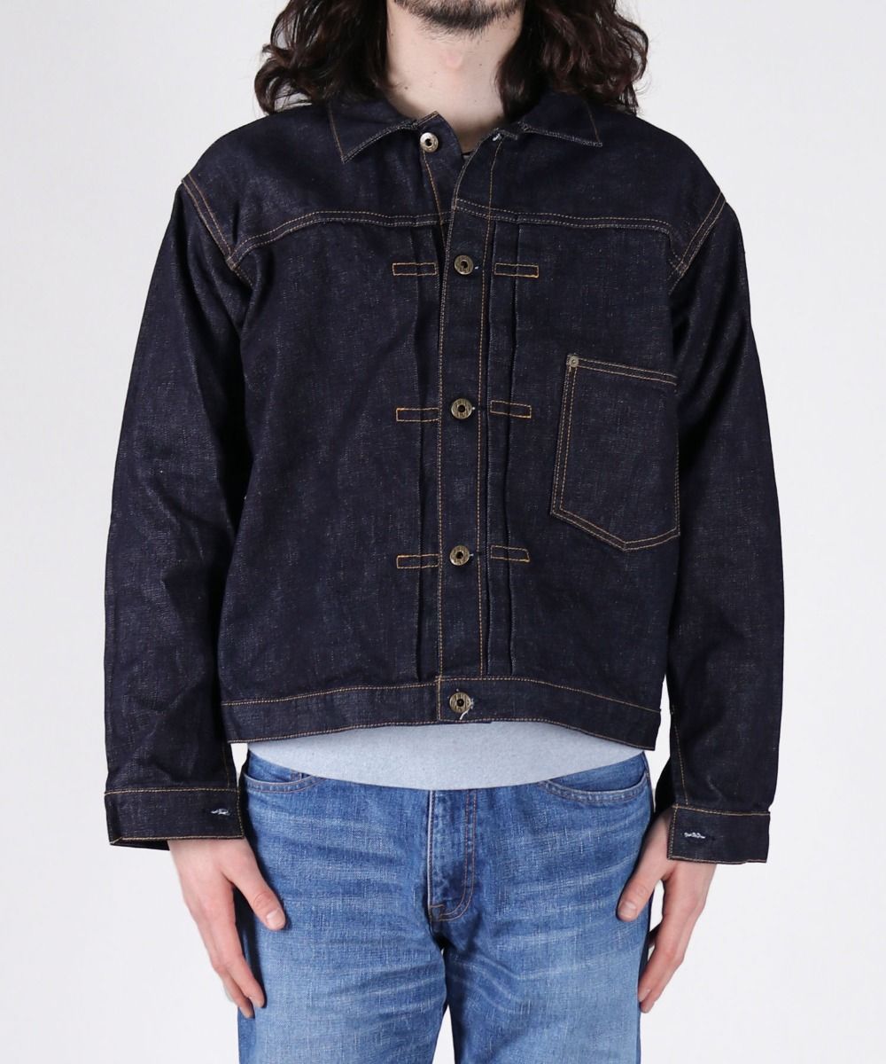 JBGJ1003 14.8oz Classic Denim Jacket - INDIGO