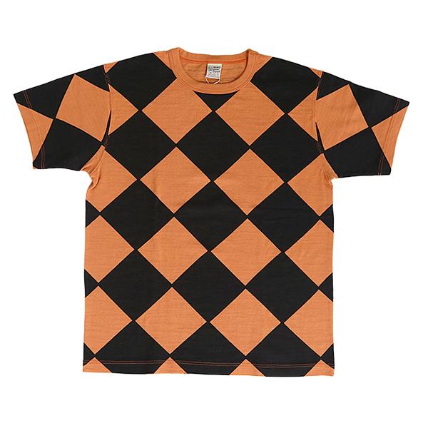 BR79734 SLUB YARN T-SHIRT LINE CREWMAN - ORANGE