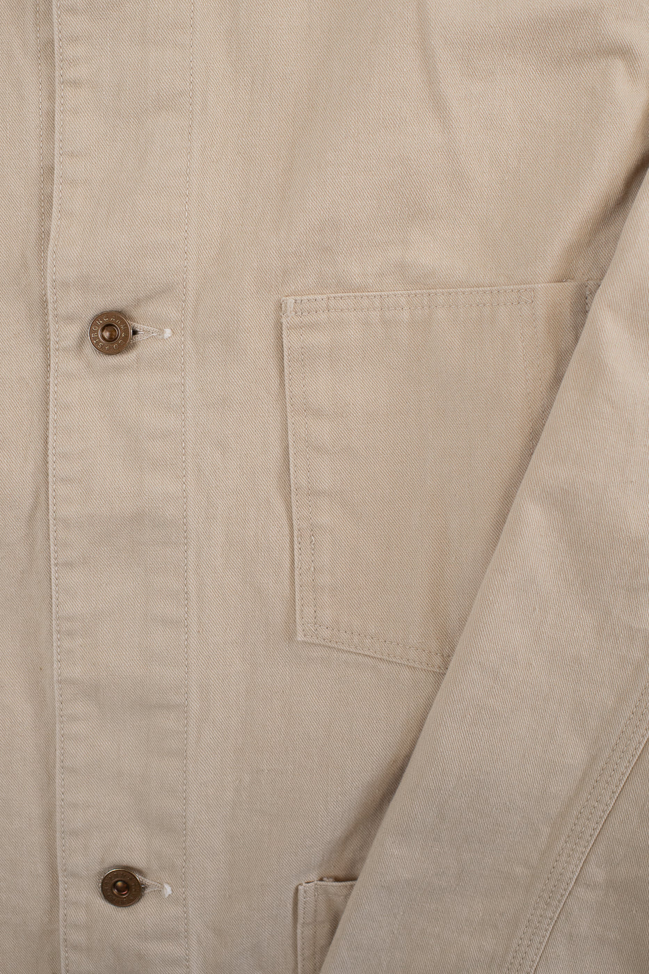 JG-11 1920s The Everyday Work Jacket - Beige