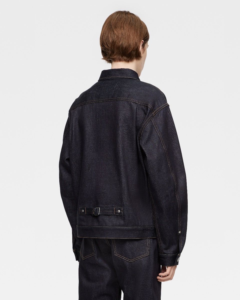 MMGJ00015S #001 STANDARD DENIM JACKET 14.7oz - INDIGO