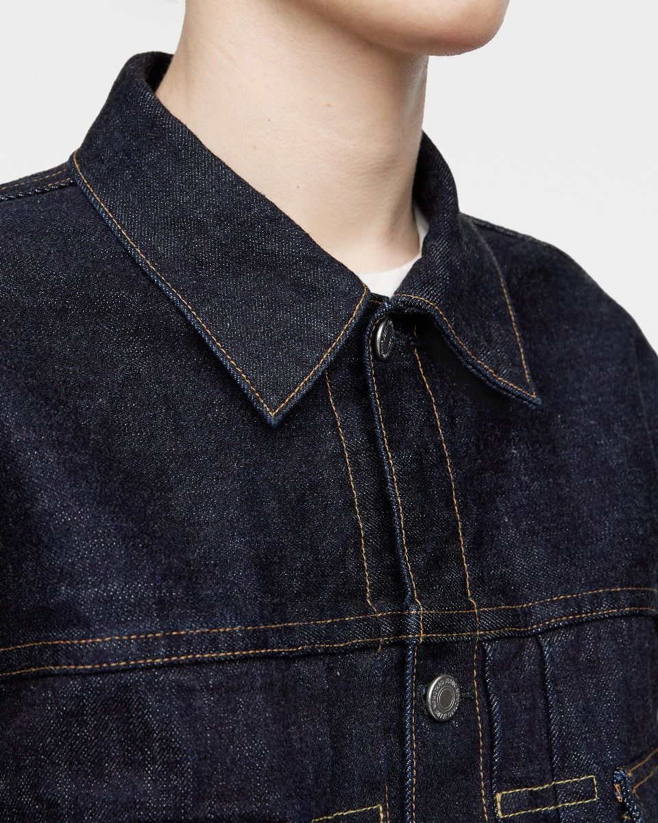 MMGJ01025S #002 CLASSIC DENIM JACKET 15.7oz - INDIGO