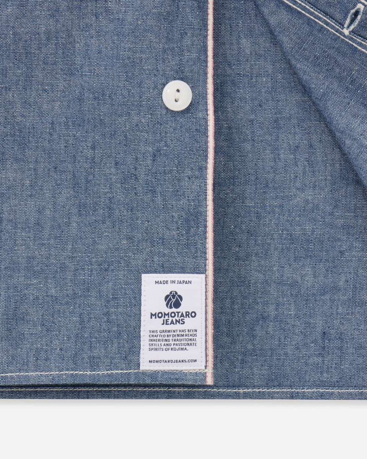 MMLS3000 TRIPLE STITCH L/S CHAMBRAY SHIRT - INDIGO