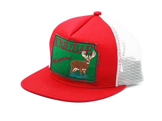 MO02905 TRUCKER CAP KNOXVILLE Wildlife&Parks Magazine - RED