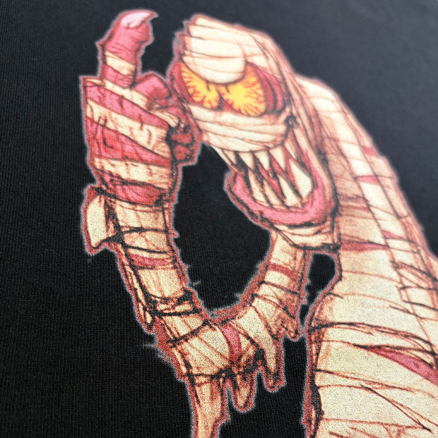 "The Mummy" TEE S/S - BLACK