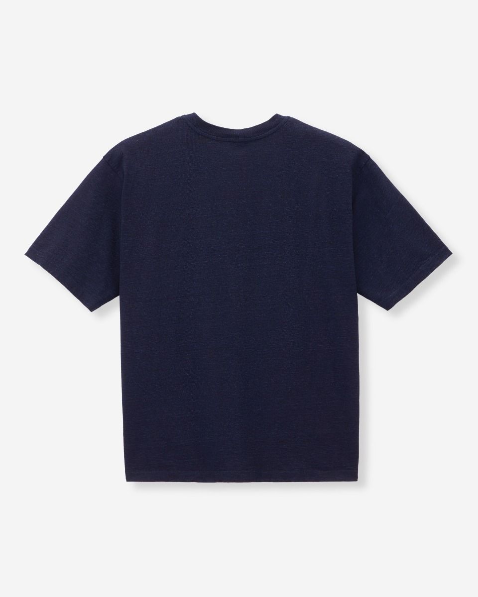 MXTS10334A YARN DYED S/S TEE - INDIGO - INDIGO