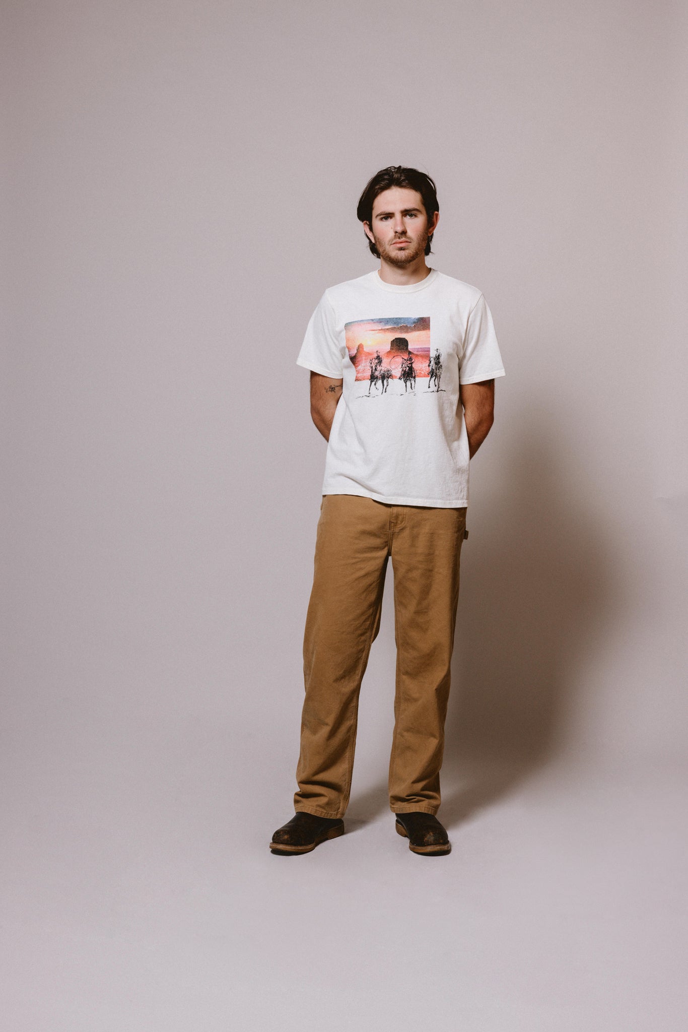 THE DAY THE RAINS CAME TSHIRT - BONE