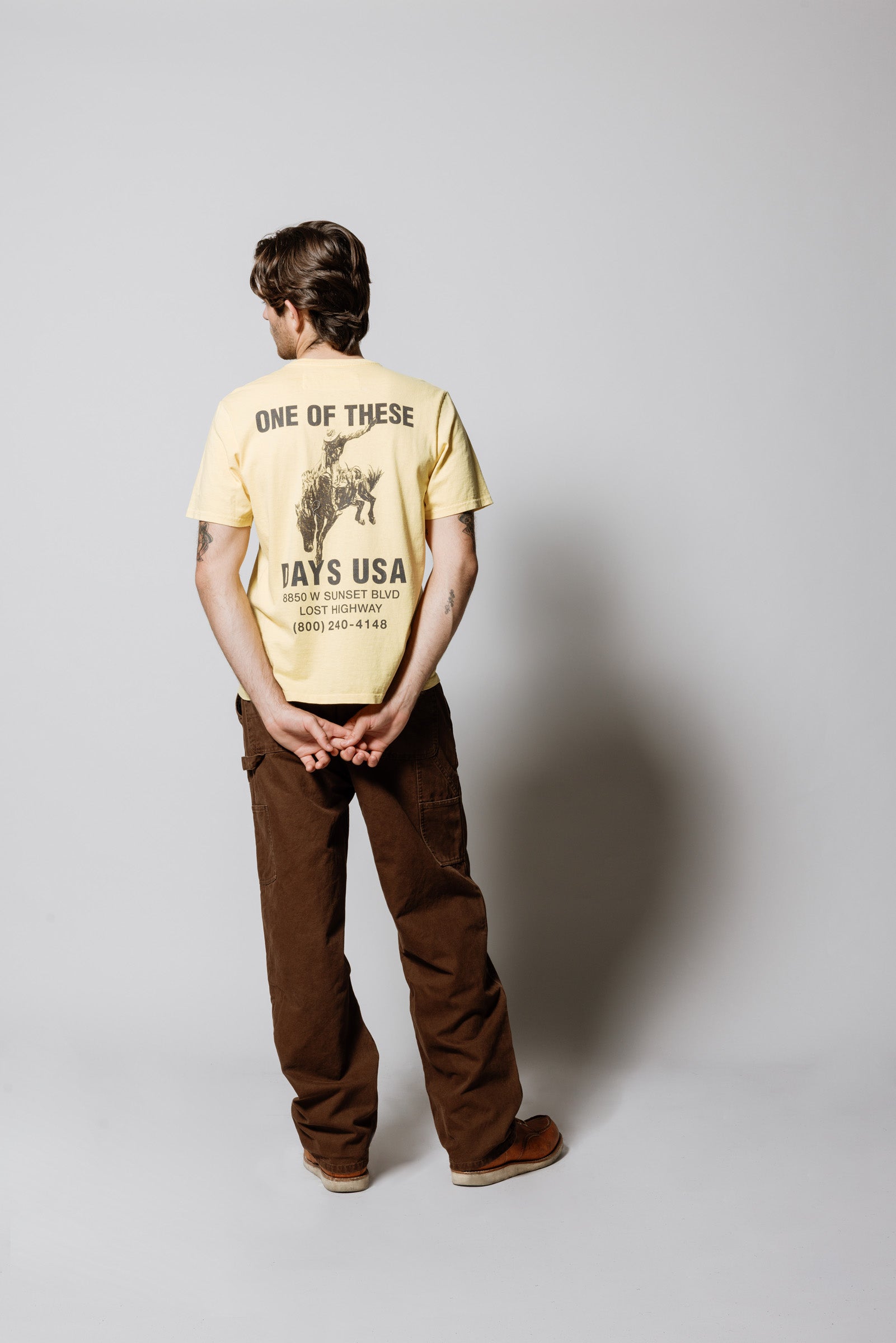 BREAK ON THROUGH TSHIRT - SUMMER YELLOW