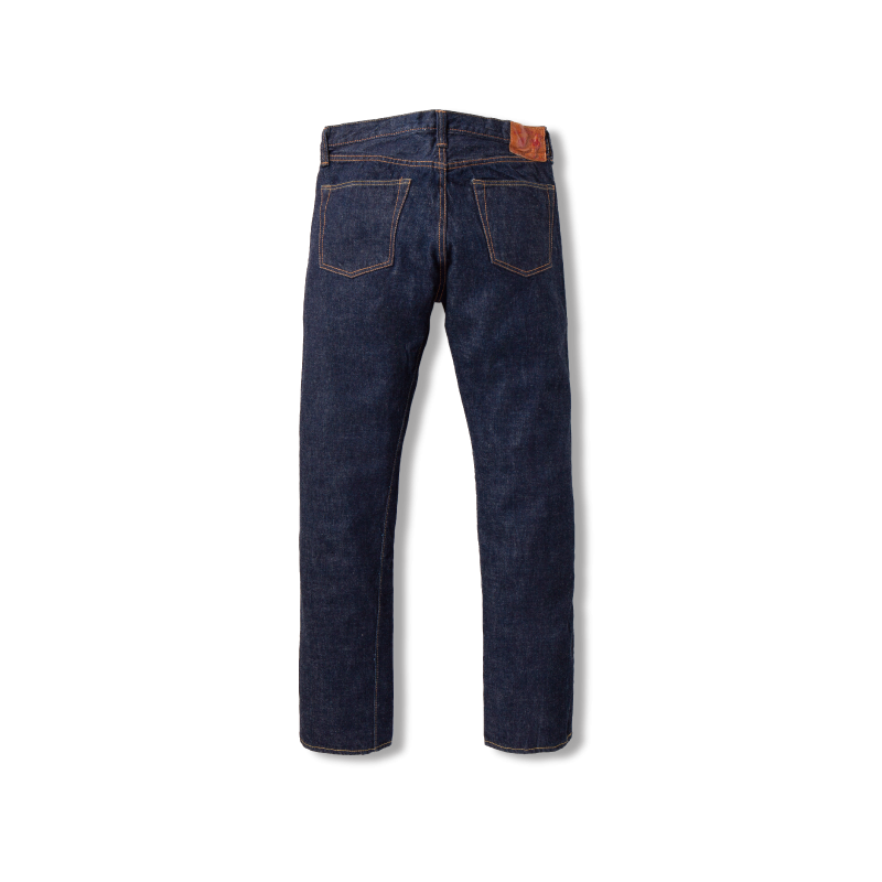 1108W Slim Straight Denim 13.7oz (One Wash) - INDIGO